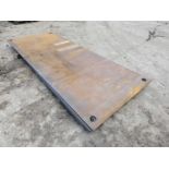 Unused 10' x 4' Road Plates (15mm) (4 of) Approximate Weight 1.58 Ton