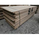 Selection of Chip Board Sheets (245cm x 104cm x 20mm - 43 of)