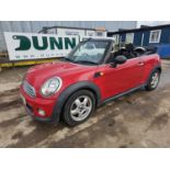 2011 Mini One Convertible, 6 Speed, Bluetooth, Cruise Control, A/C (Reg. Docs. Available)