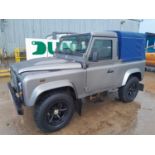 2009 Landrover Defender 90, 4WD Pick Up, 6 Speed, Canvas Canopy (PLUS VAT)(Reg. Docs. Available, Tes