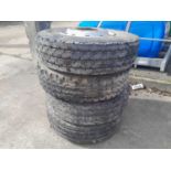 Michelin 13R22.5 Tyre & Rim (4 of)
