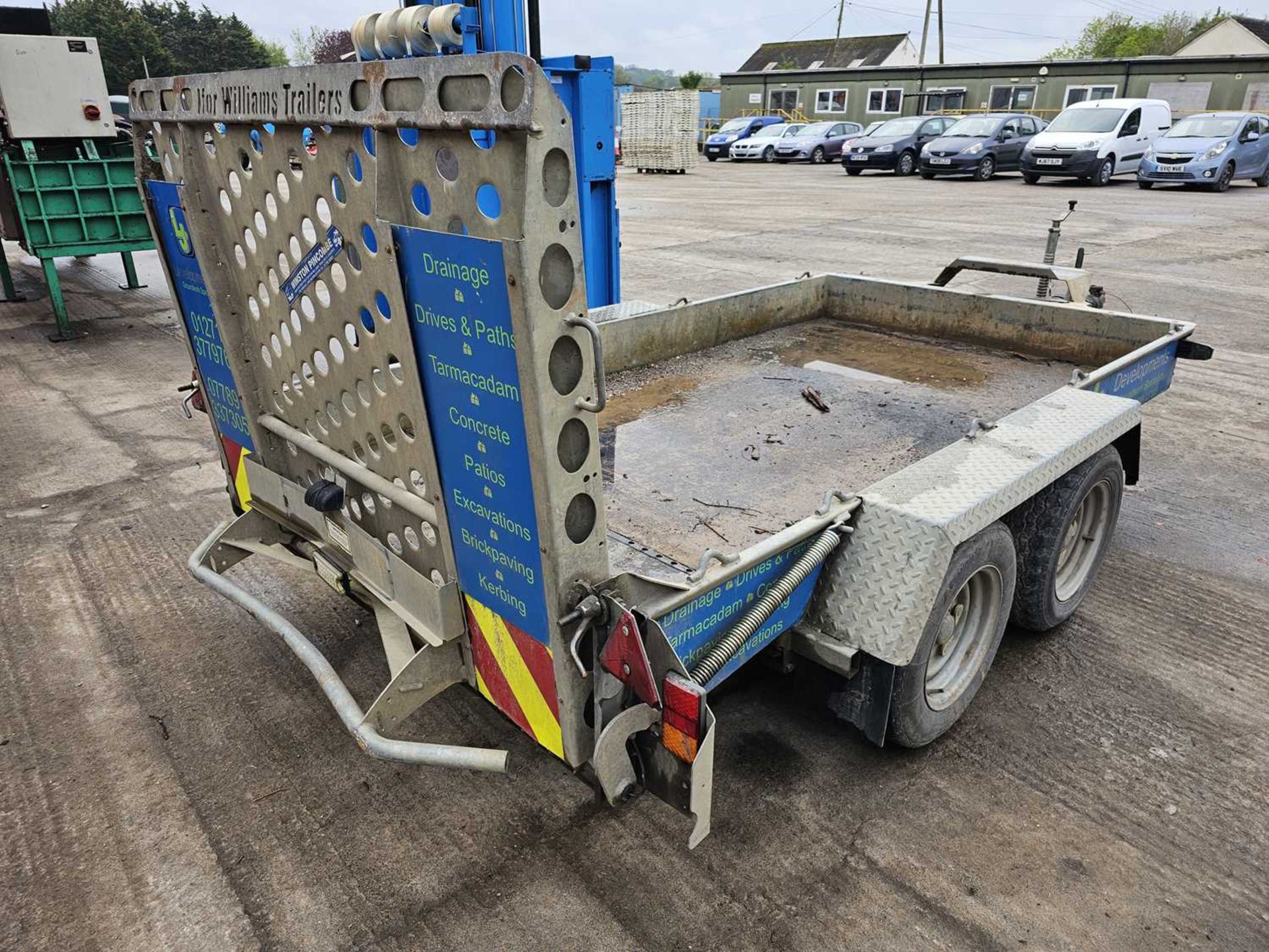 Ifor Williams GH1054BT 3.5 Ton Twin Axle Plant Trailer, Ramp - Image 3 of 12