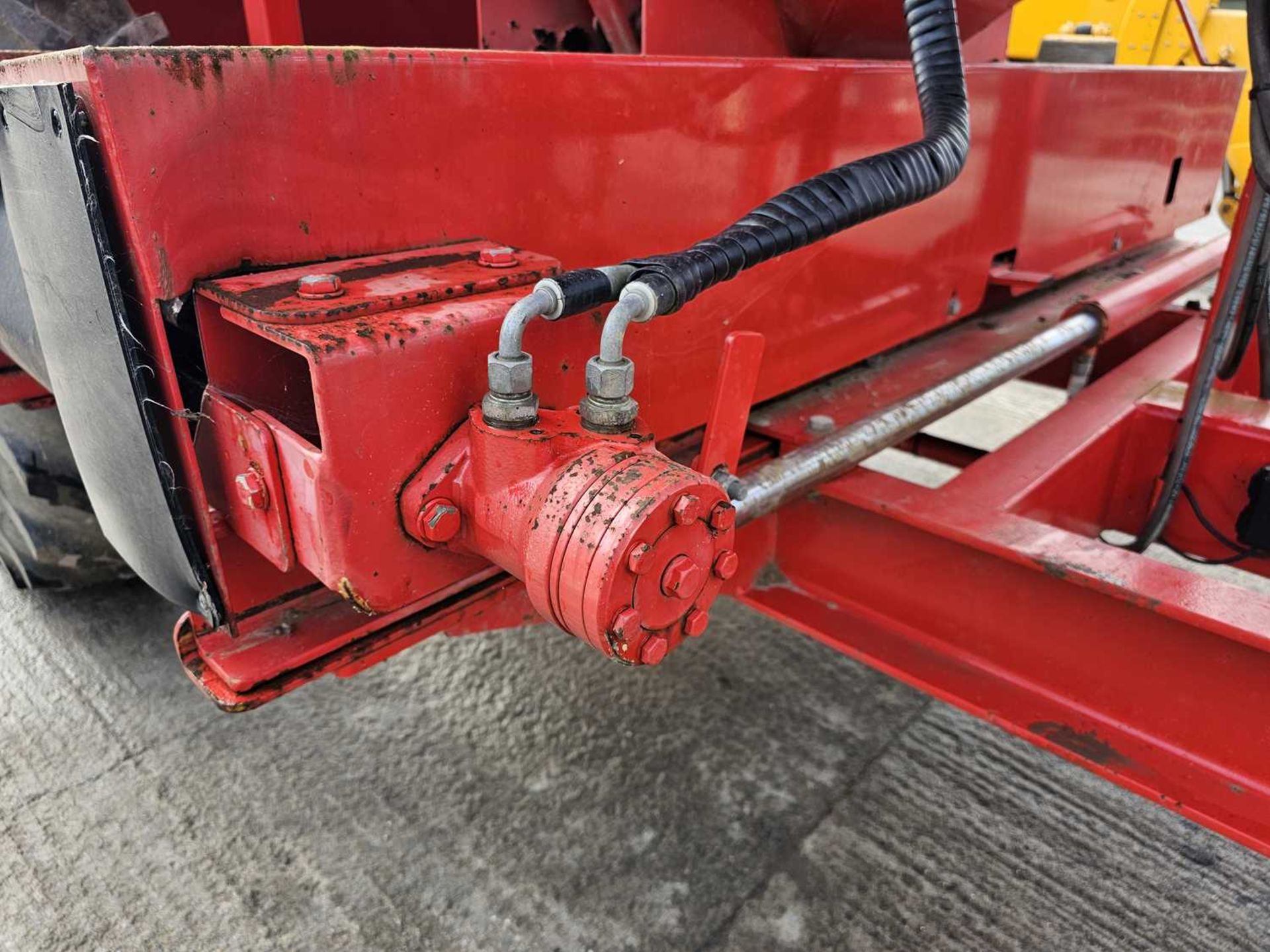 2019 Herbst G/T Single Axle Hydraulic Drive Stone Cart, Reversible Conveyor - Image 7 of 14