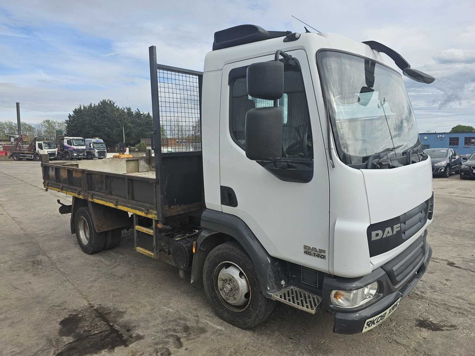 2009 DAF LF45-140 4x2 Dropside Tipper Lorry, Manual Gearbox - Image 8 of 22