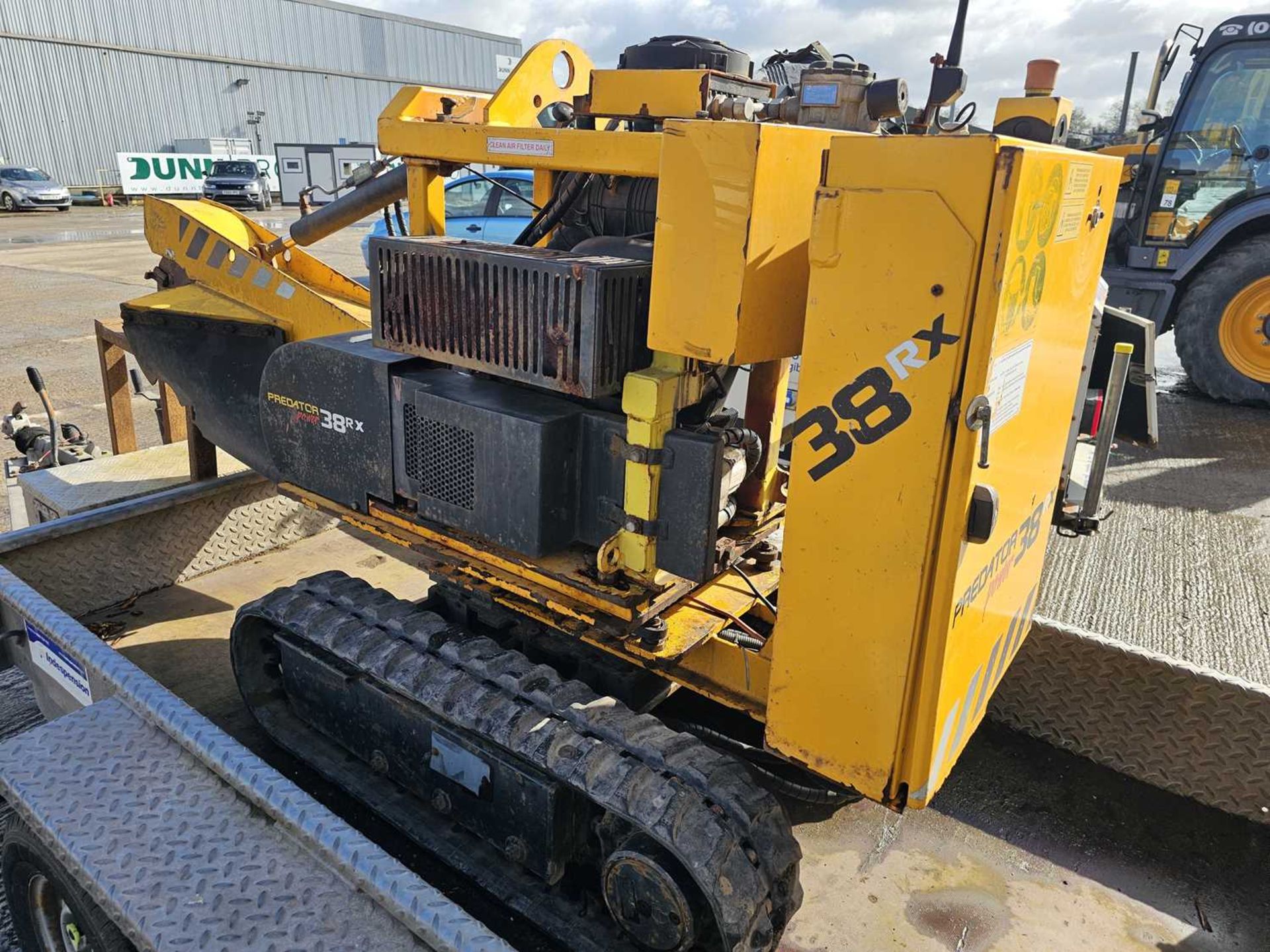 2013 Laski Predator RX38 Tracked Stump Grinder, Expanding Undercarriage, Vanguard Engine comes with  - Image 2 of 22