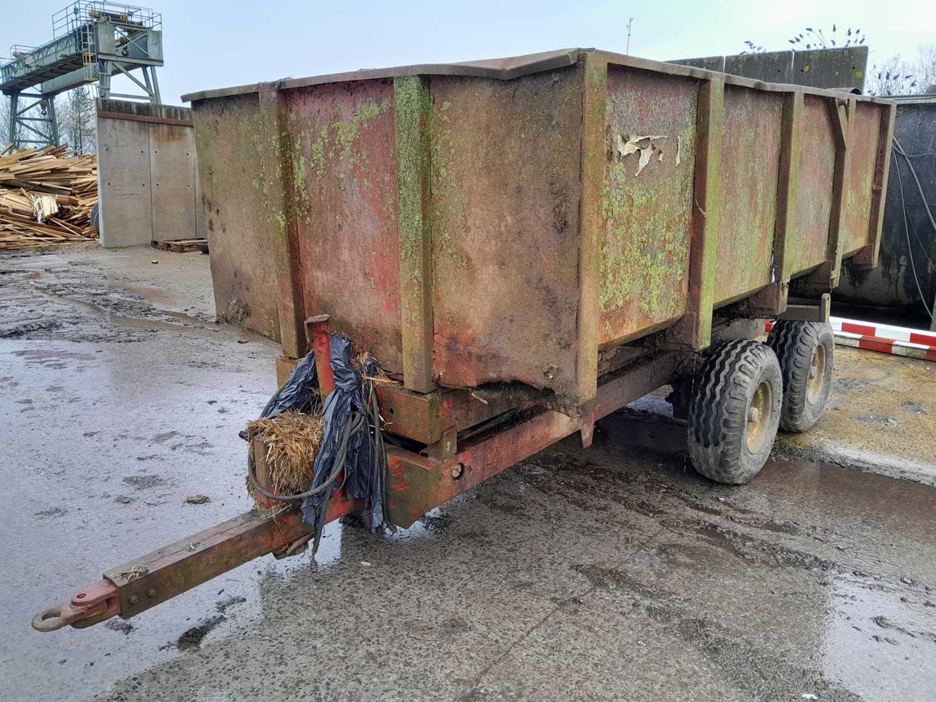 Twin Axle High Lift Tipping Trailer