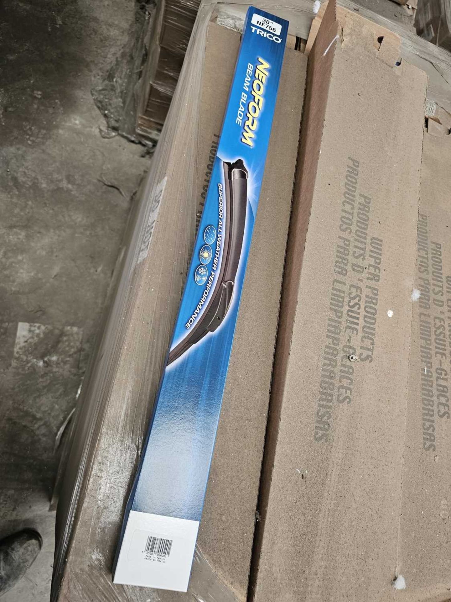 Unused Pallet of Trico NF756 Windscreen Wipers (30")