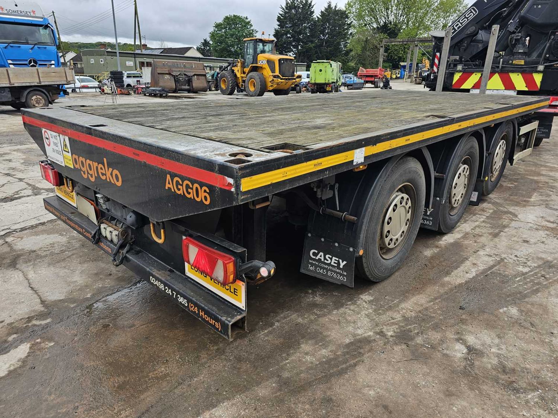 2016 Scania R490 8x2 Rear Lift Rear Steer Flat Bed Lorry, Rear Mounted Fassi F660 Crane, Reverse Cam - Image 29 of 35