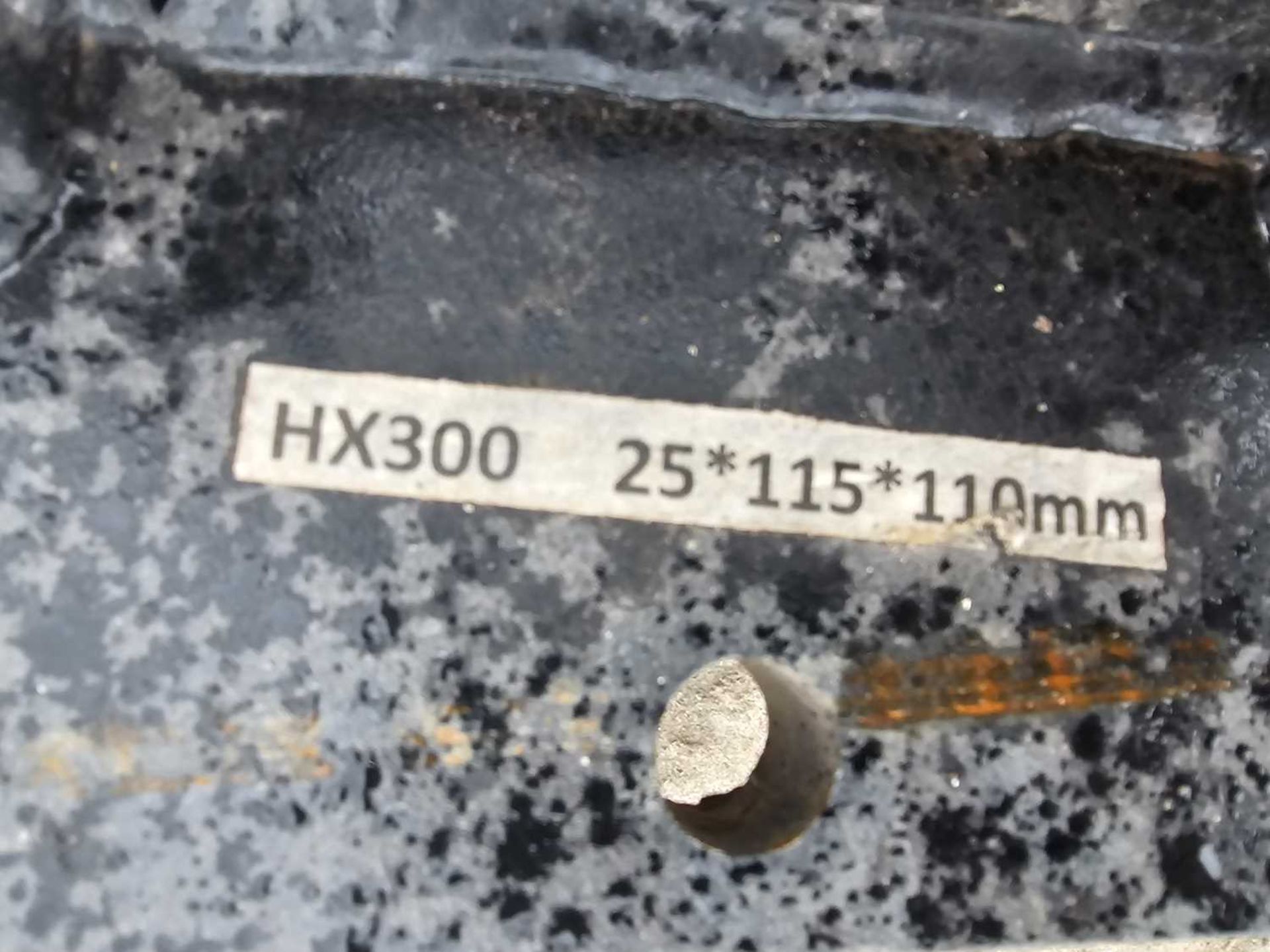 Unused Haner HX300 Headstock 25mm Pin to suit Hydraulic Breaker - Bild 3 aus 3