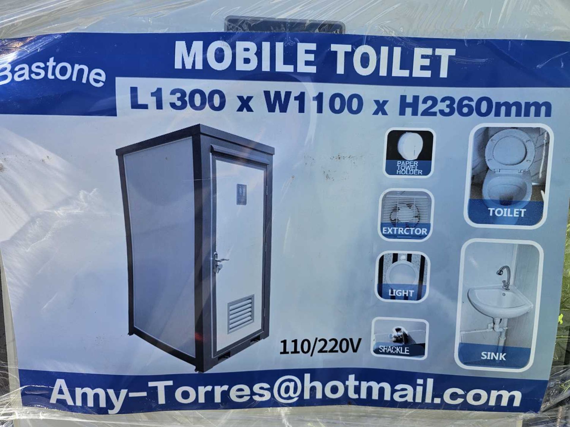 Unused Bastone Single Toilet Block (L1300 X W1100 X 2360) - Image 5 of 7