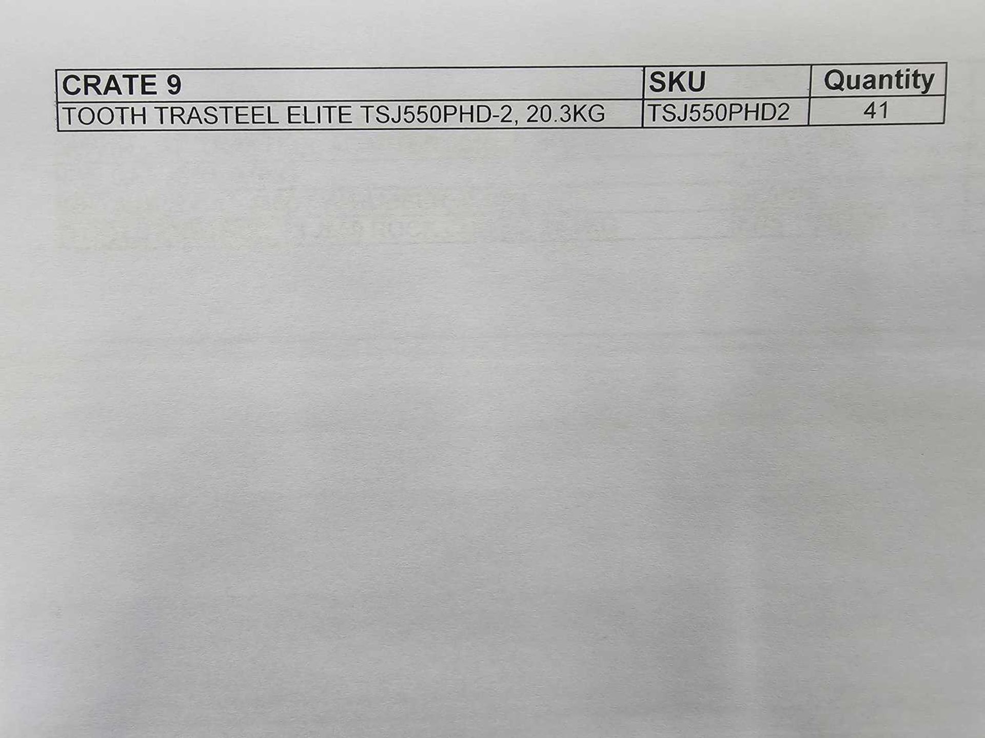 Selection of Trasteel Wear Parts (41 x Tooth) - Image 2 of 3