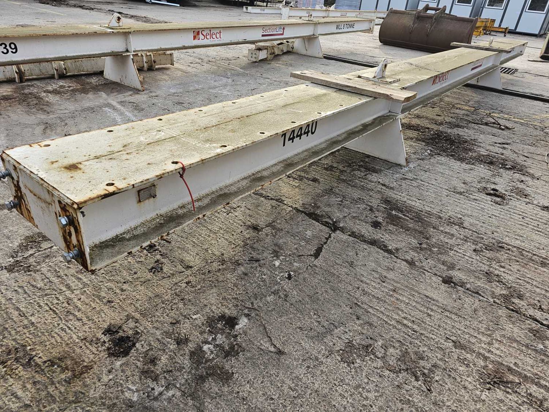 2019 Section Lift 10.65m x 2.5m Adjustable 8 Ton Spreader Beam - Image 4 of 7