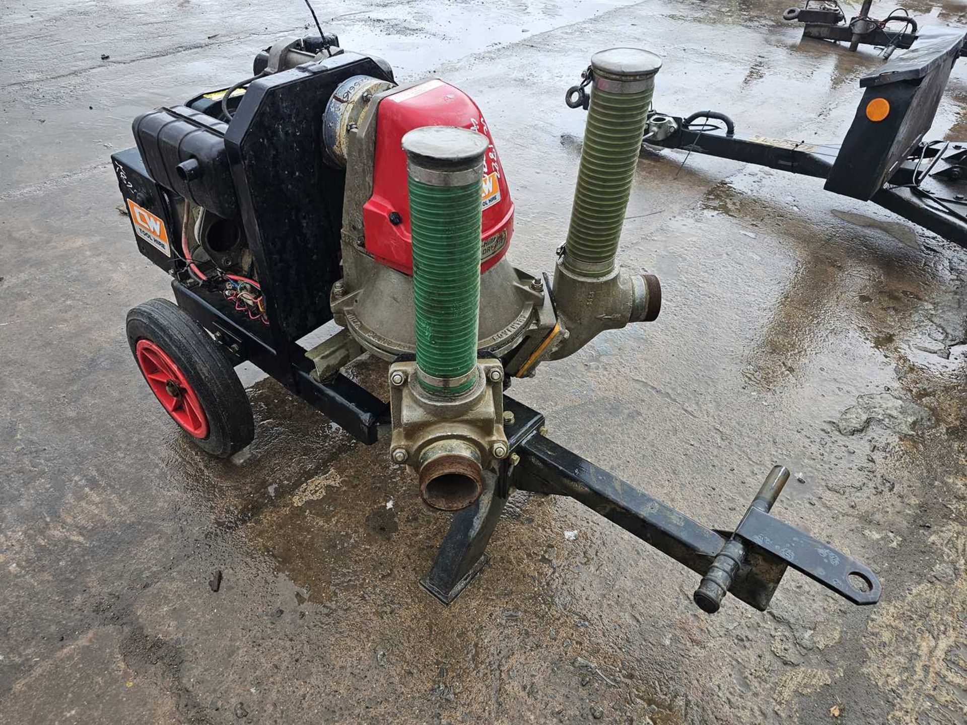 2017 Hilta 090YE 3" Water Pump, Yanmar Diesel Engine - Image 4 of 10