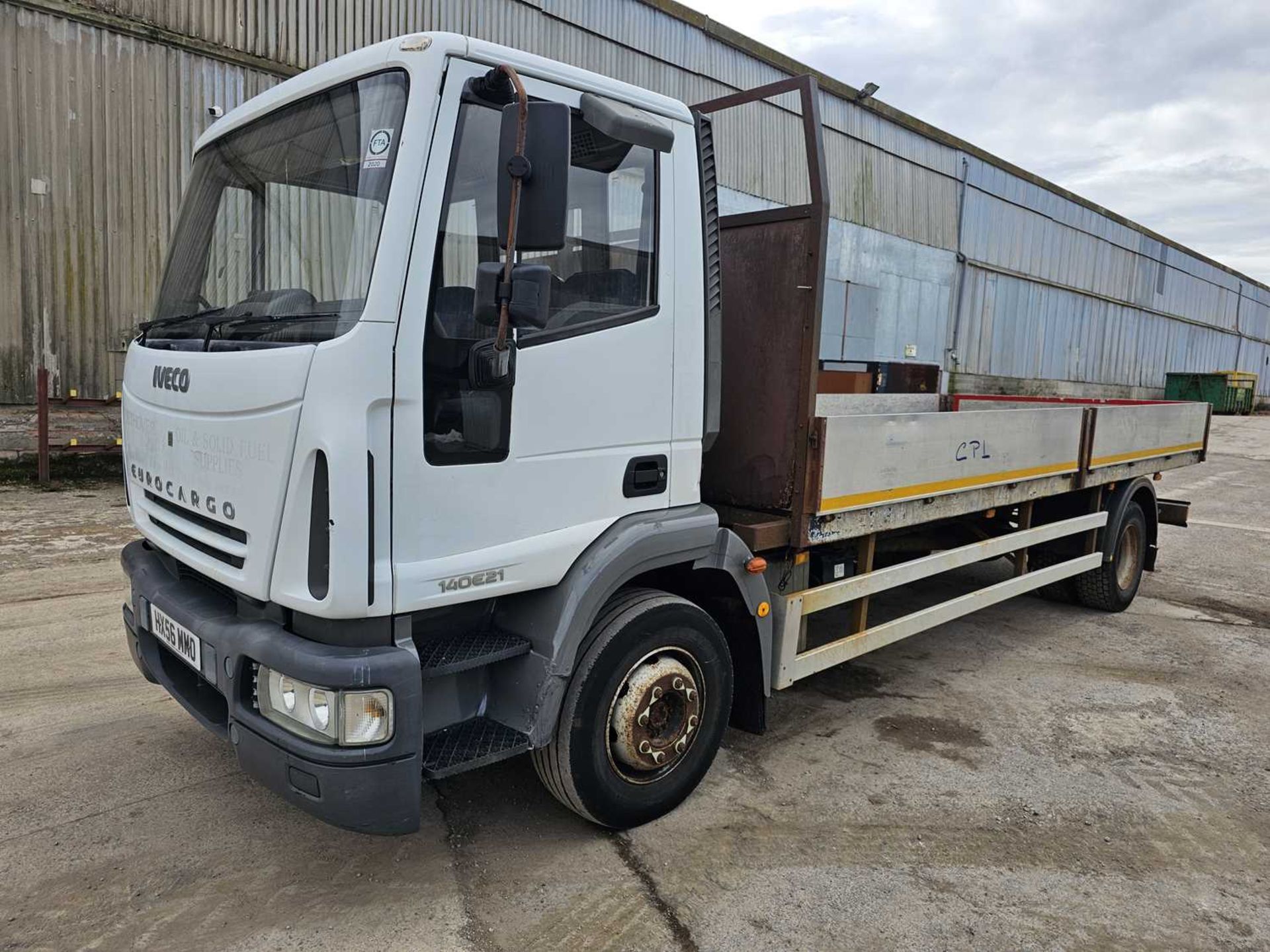 Iveco 140E21 4x2 Drop Side Flat Bed Lorry, Manual Gear Box (Reg. Docs. Available)