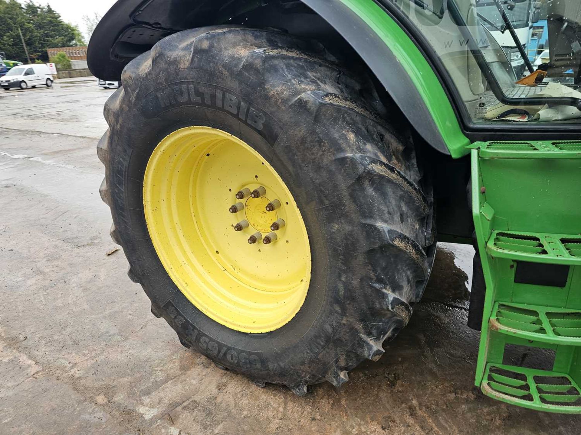 John Deere 6155R, 4WD Tractor, Front Linkage, TLS, Isobus, Air Brakes, 3 Electric Spools, Push Out H - Image 11 of 27