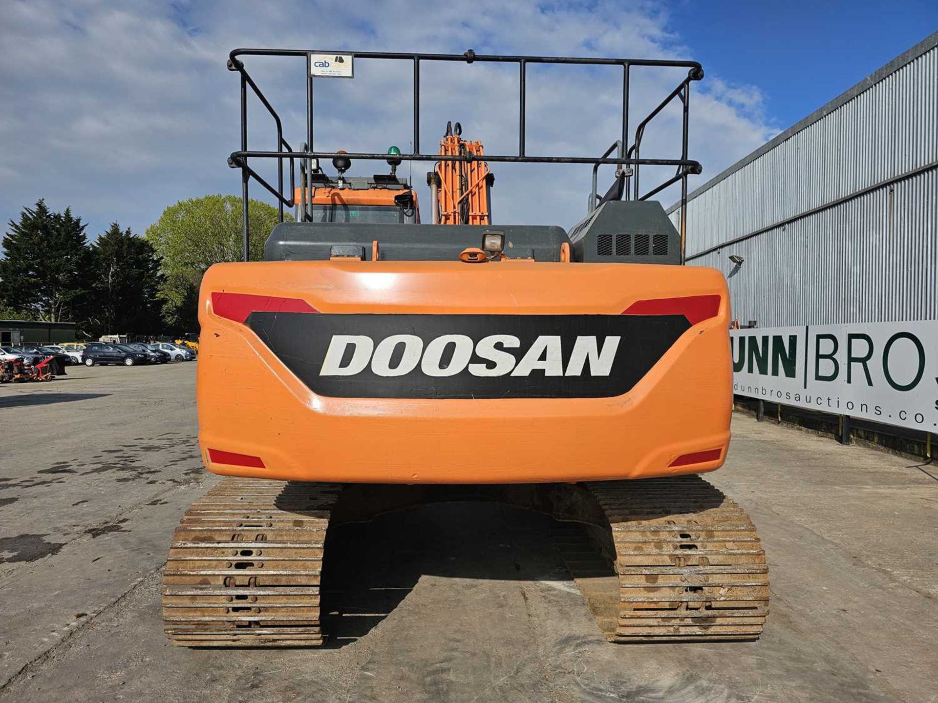 2018 Doosan DX225LC-5 800mm Pads, CV, Geith Hydraulic QH, Piped, Aux. Piping, Demo Cage, Reverse Cam - Image 4 of 34