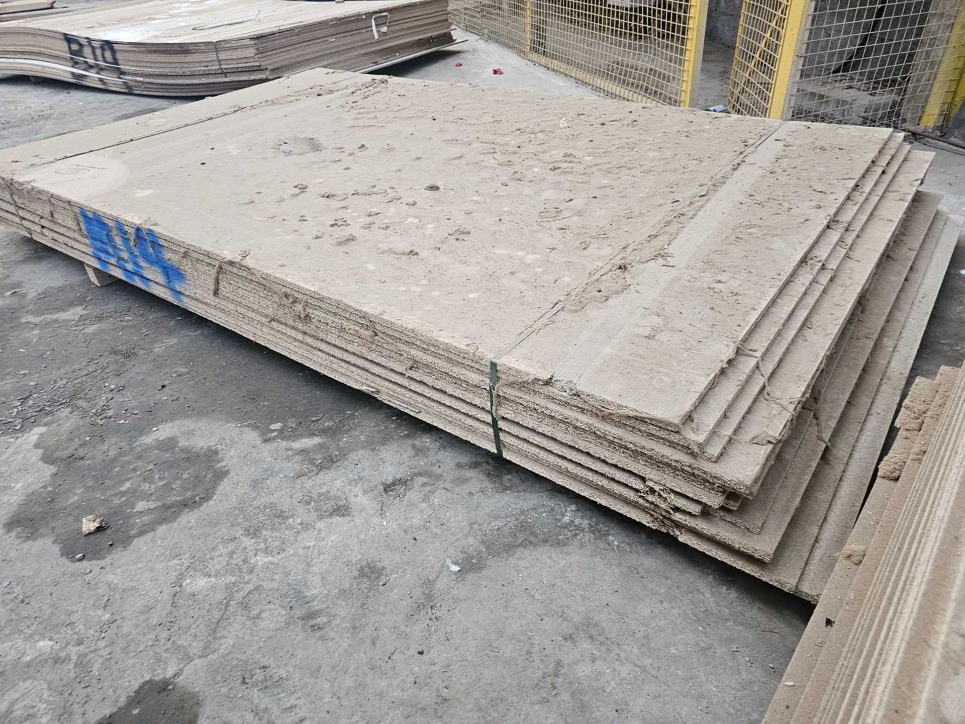 Selection of Chip Board Sheets (290cm x 184cm x 20mm)(15 of)