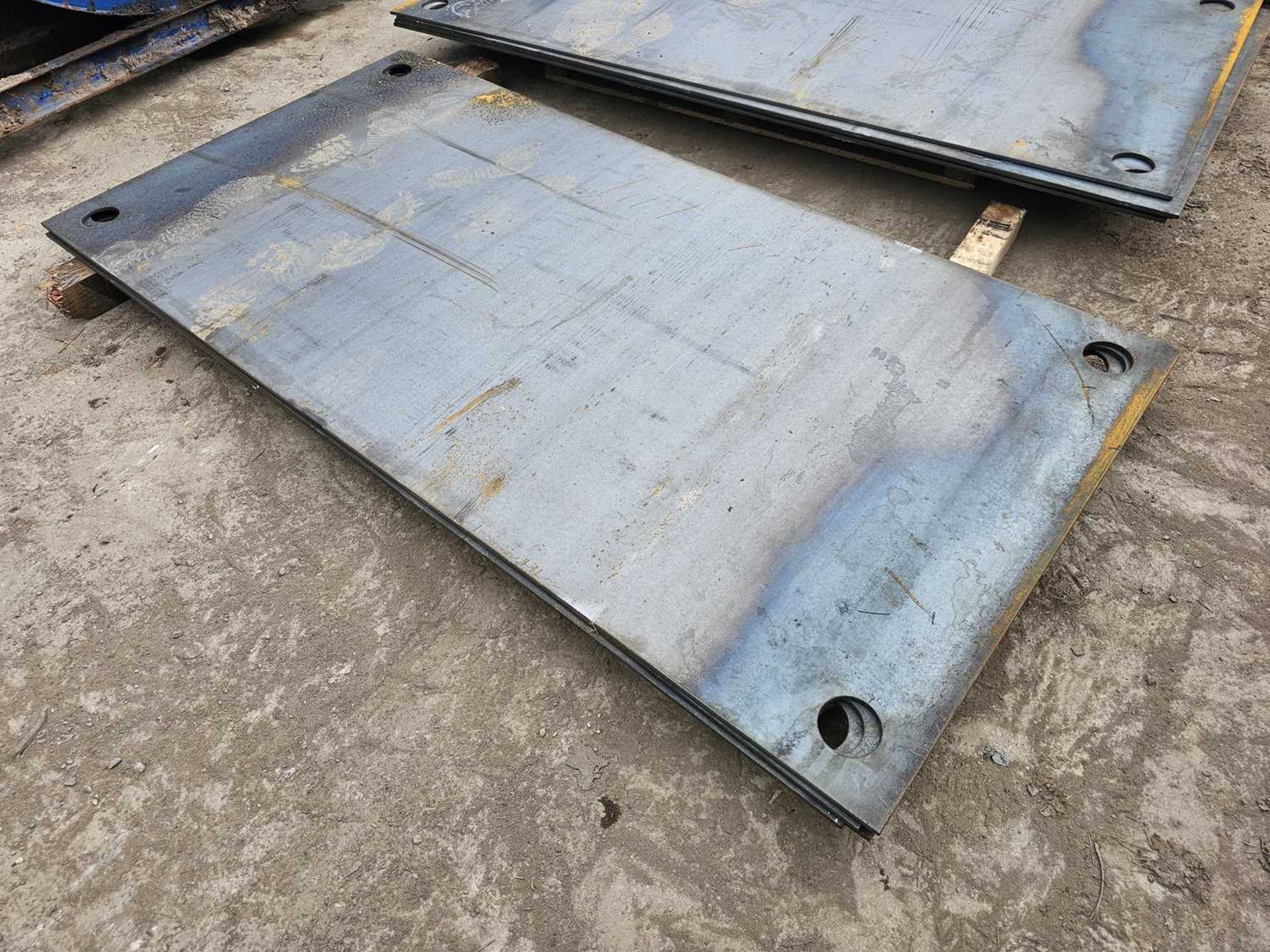 Unused 8mm Steel Road Plates (196cm x 98cm)