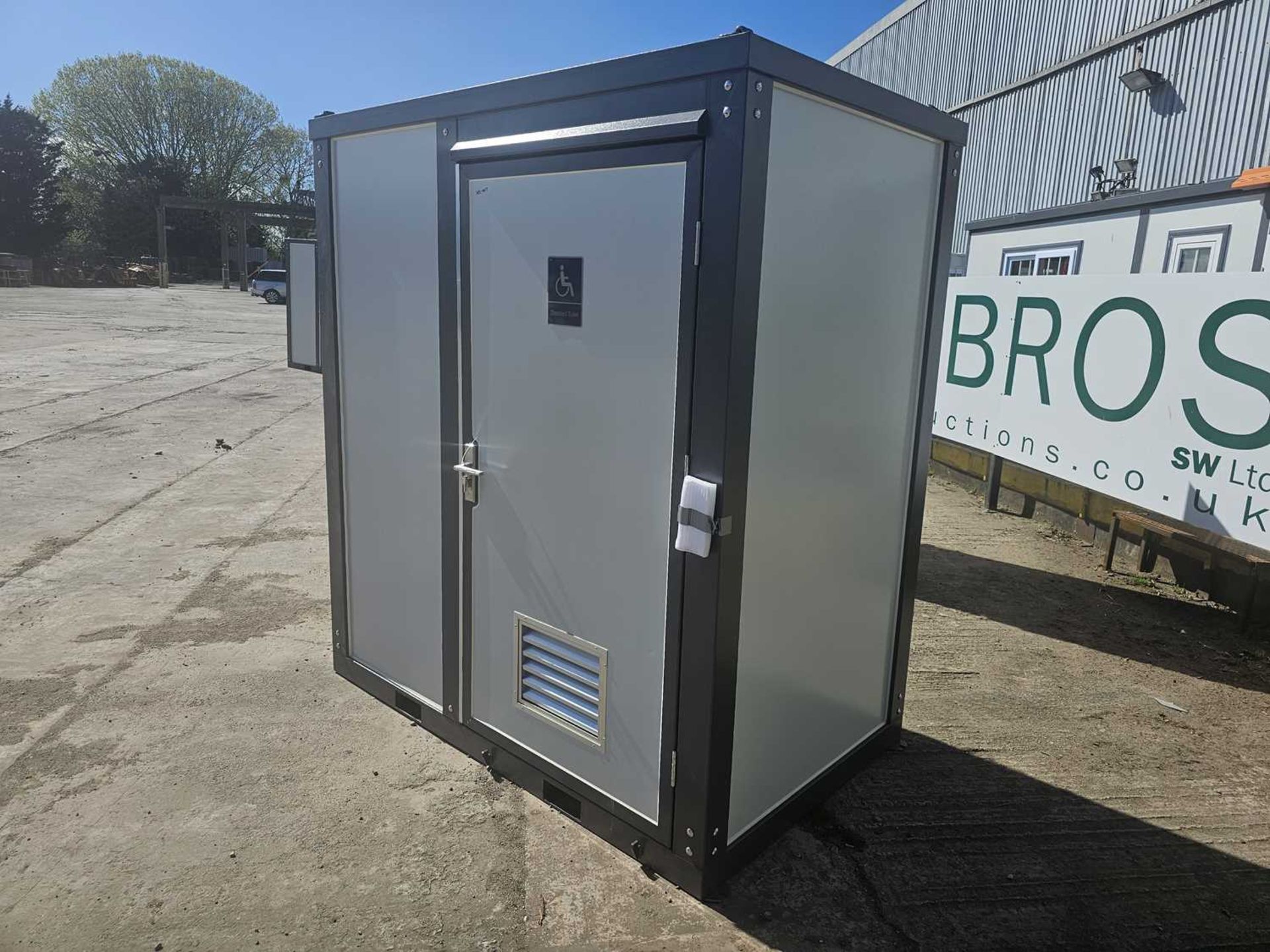 Unused Bastone Disabled Access Toilet Block (L2.15 X W1.3 X 2.36)