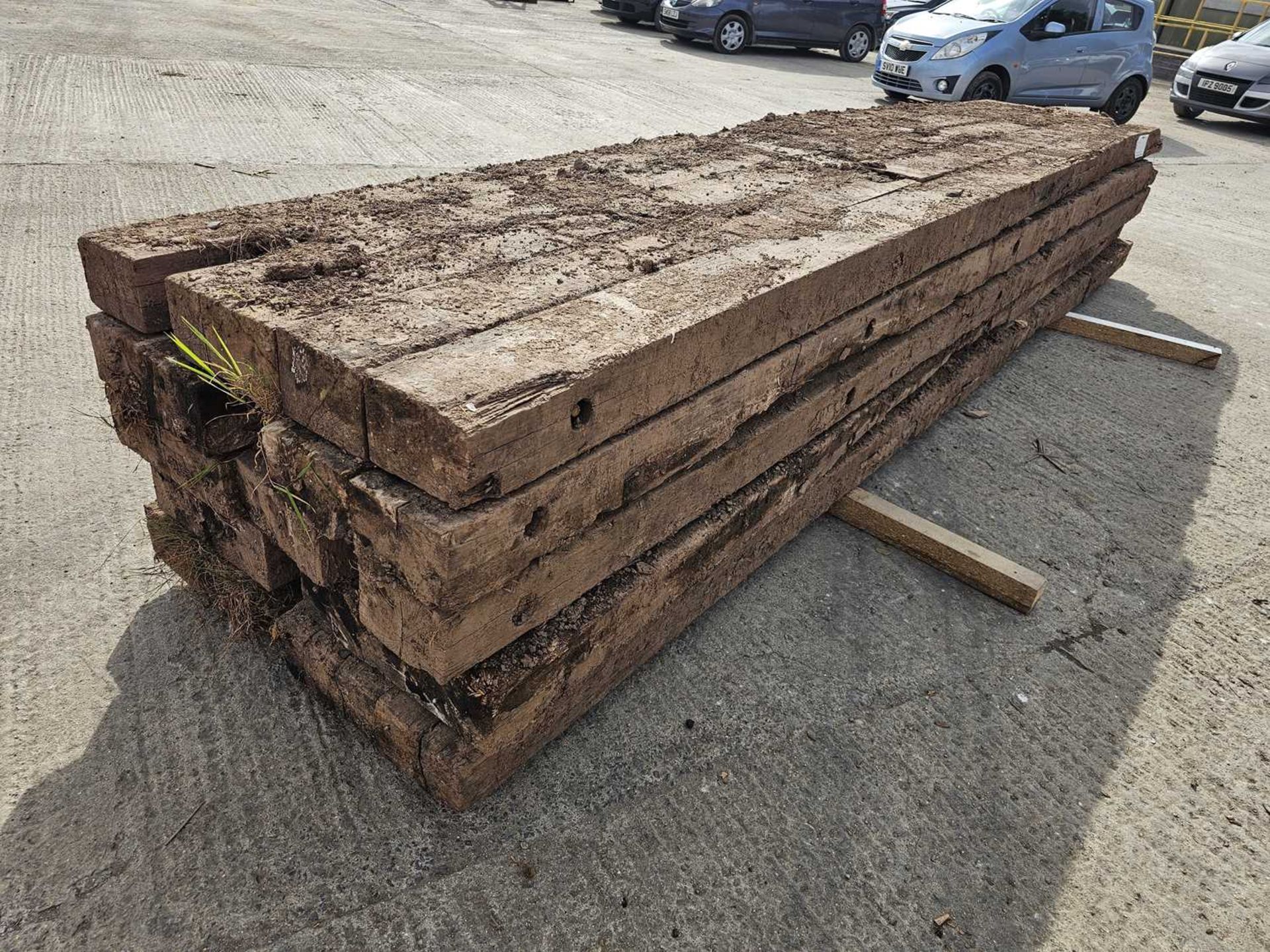 5m Wooden Bog Mats (5 of) - Bild 2 aus 5