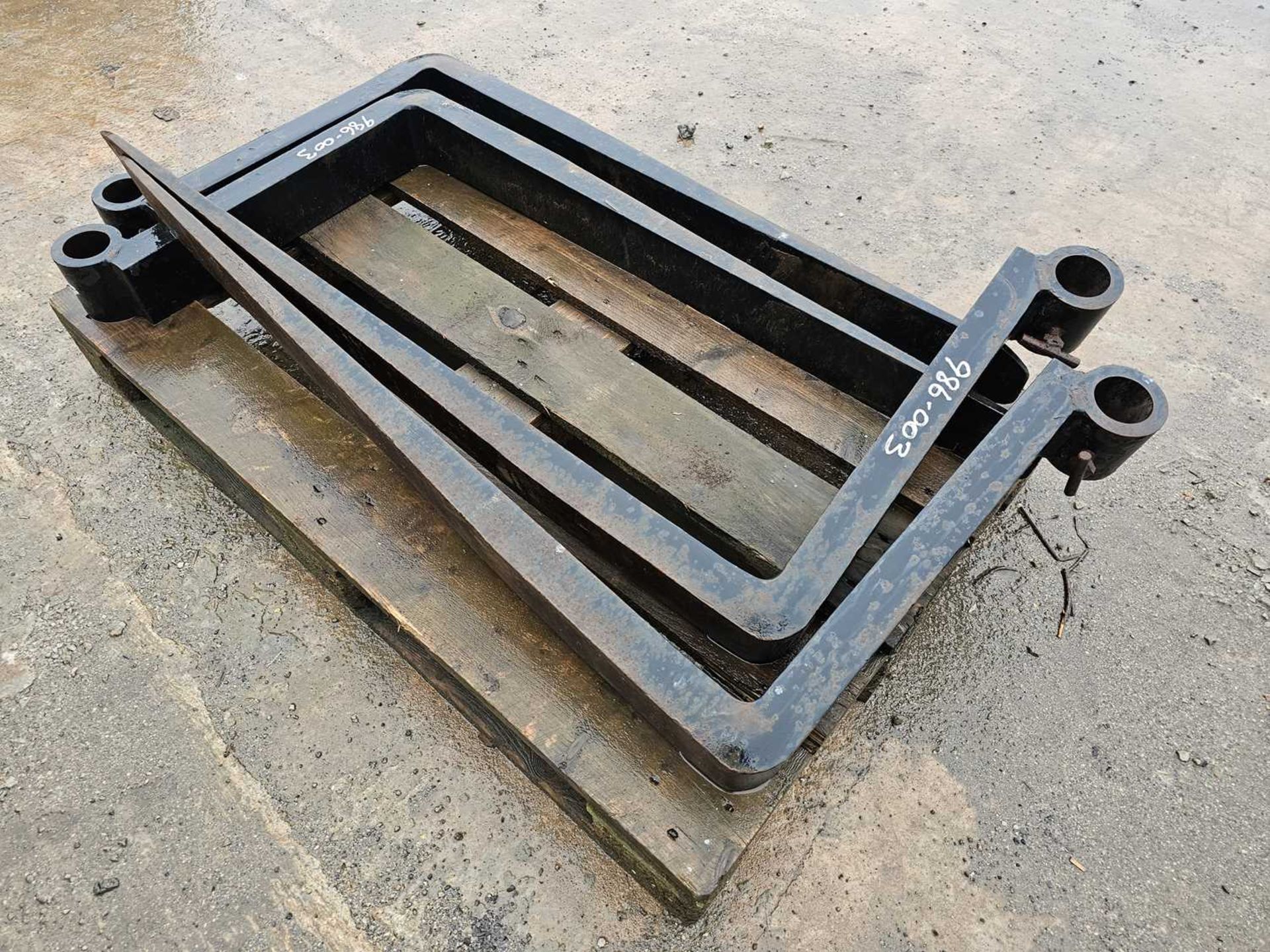Forks to suit JCB Telehandler (2 x Pair of) - Image 2 of 4