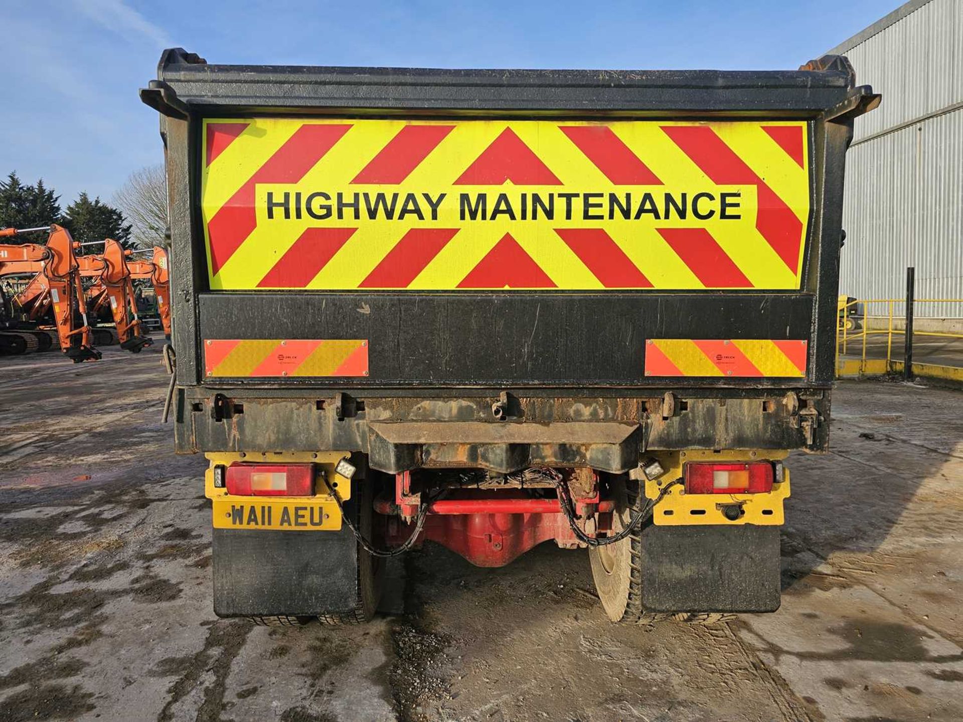 2011 Volvo FM380 8x4 Tipper Lorry, Steel Body, Edbro Gear, Air Tail Gate, Easy Sheet, Reverse Camera - Bild 5 aus 25