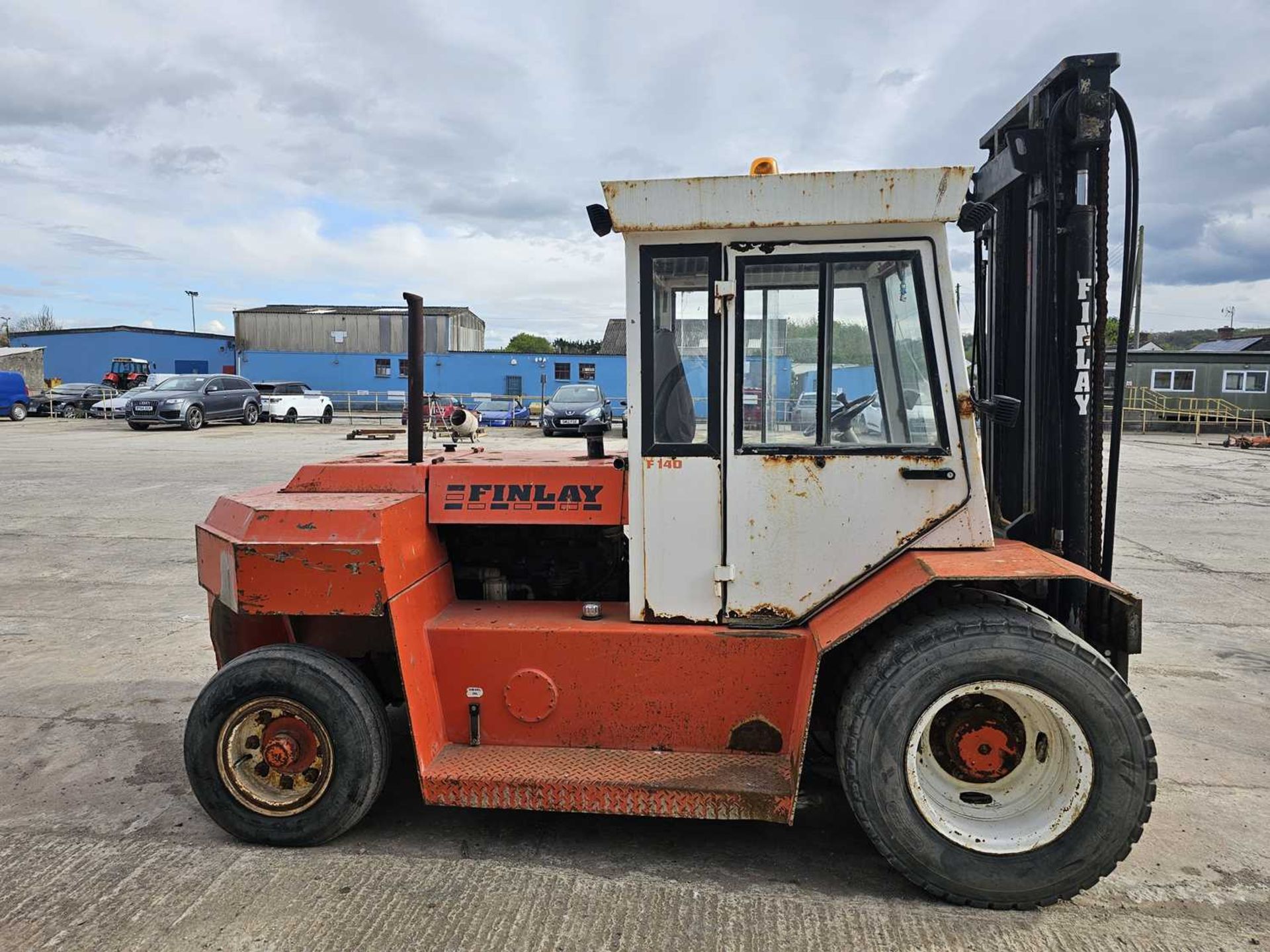 Finlay F140 7 Ton Diesel Forklift, 2 Stage Mast - Image 6 of 20
