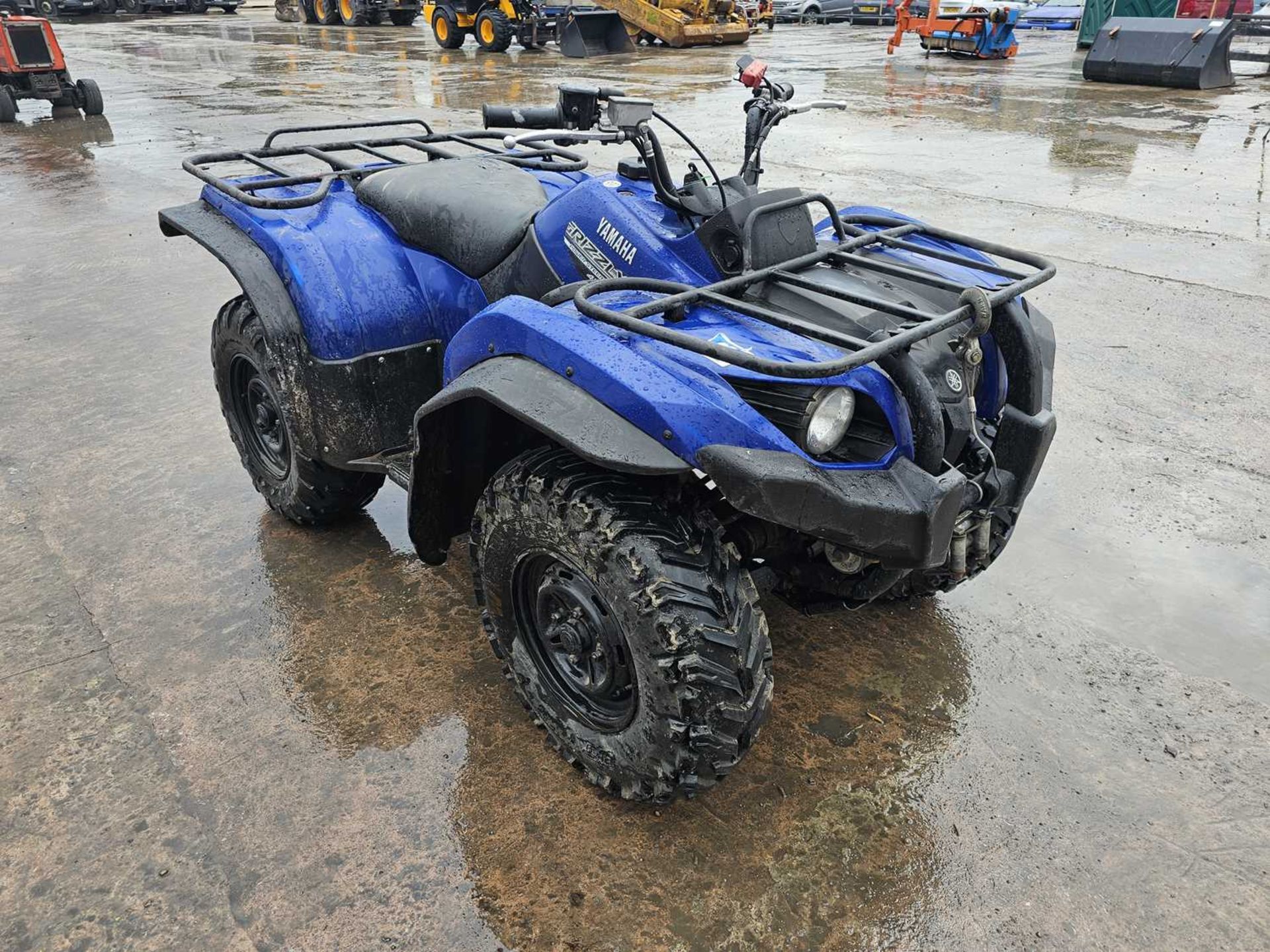 2016 Yamaha Grizzly 450cc 4WD Petrol Quad Bike, Winch, Power Steering - Image 7 of 19