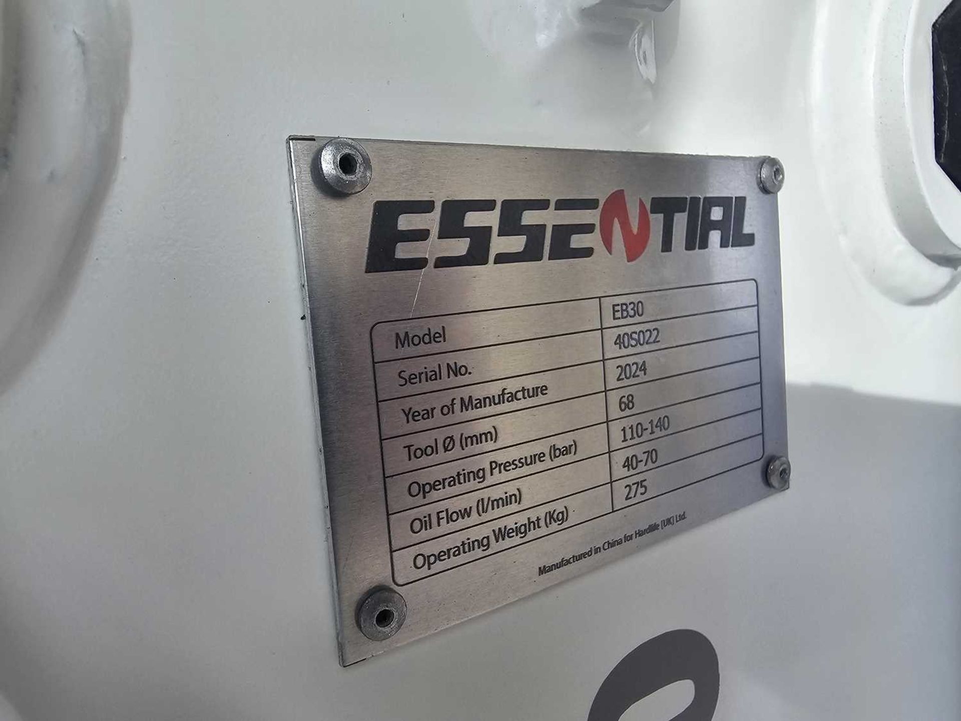 Unused 2024 Essential EB30 Hydraulic Breaker - Bild 10 aus 10