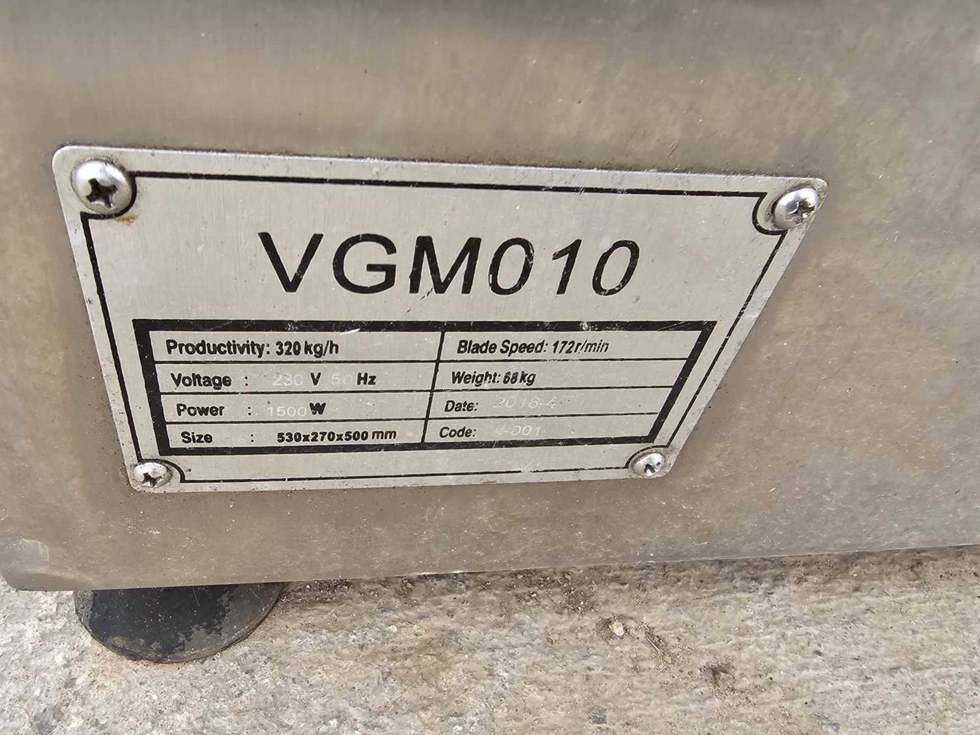 VGM010 240Volt Mincer - Image 6 of 7