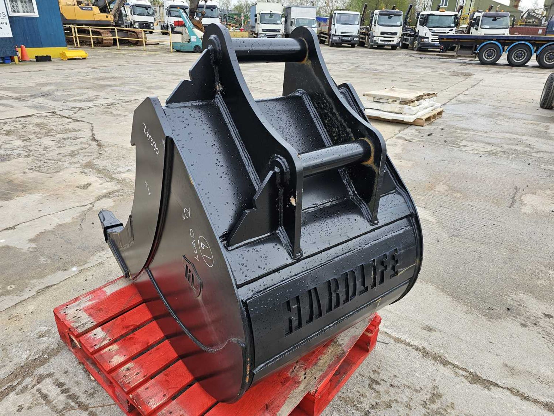 Unused 2023 Hardlife 200-UD-900 36" Digging Bucket 80mm Pin to suit 20 Ton Excavator - Image 2 of 7