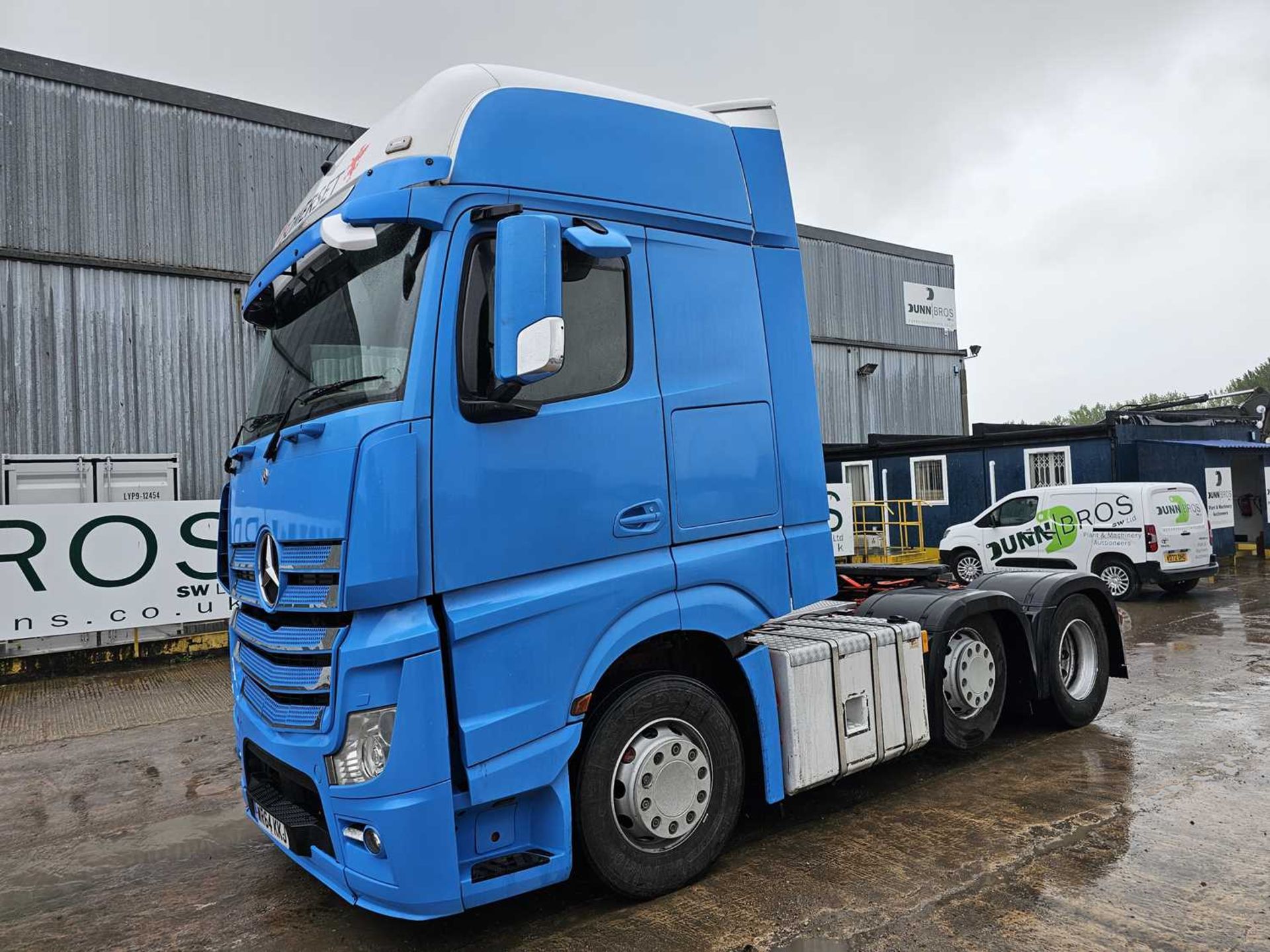 2014 Mercedes Actros 6x2 Mid Lift, Slider, Automatic Gear Box, A/C, (Reg. Docs. & Plating Certificat