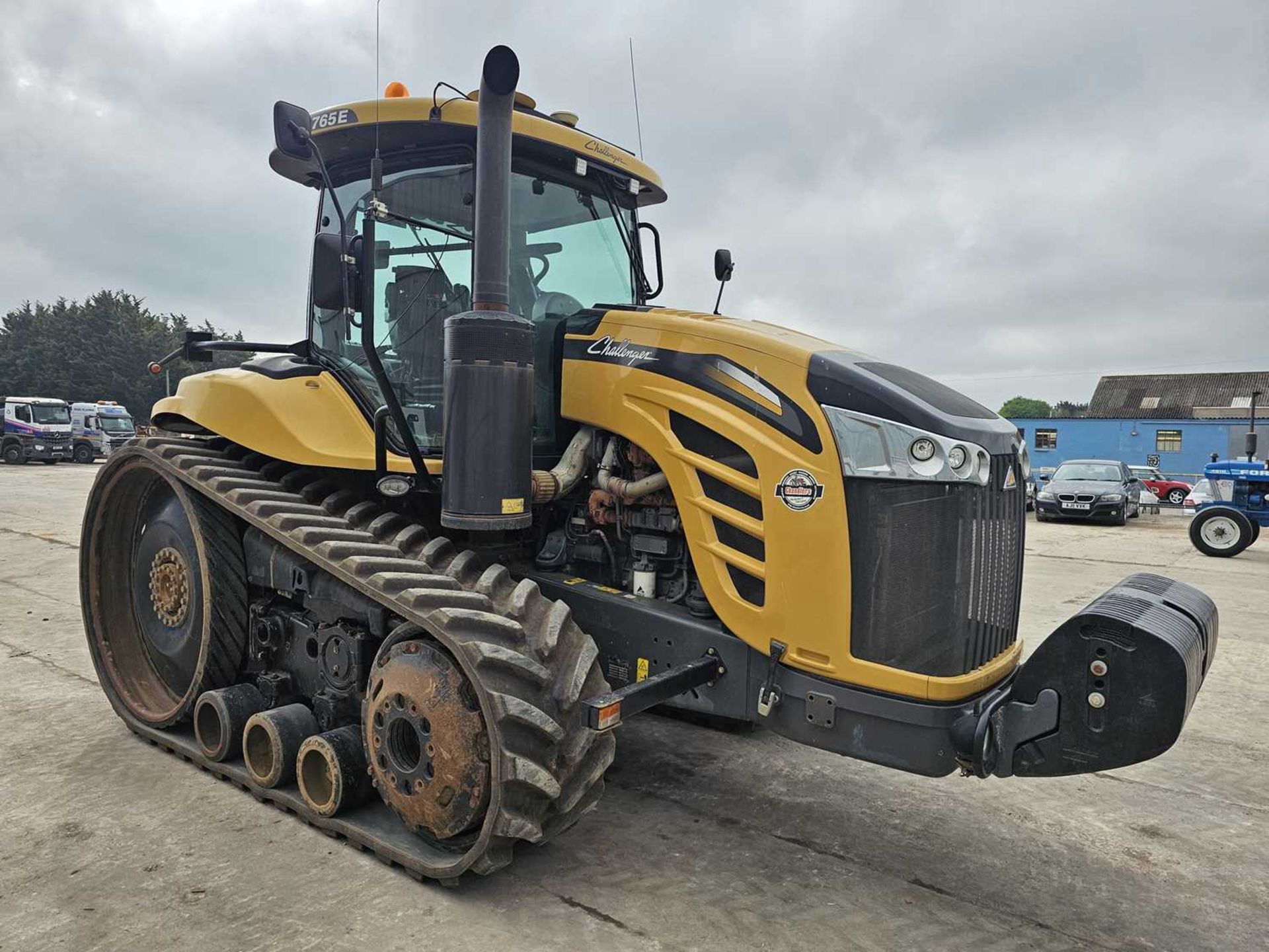 2014 AGCO Challenger MTC755E Crawler Tractor, Front Weights, Isobus Ready, 4 Spools, A/C - Bild 7 aus 36