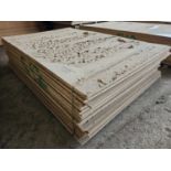 Selection of Chipboard Sheets (276cm x 183cm x 18mm - 39 of)