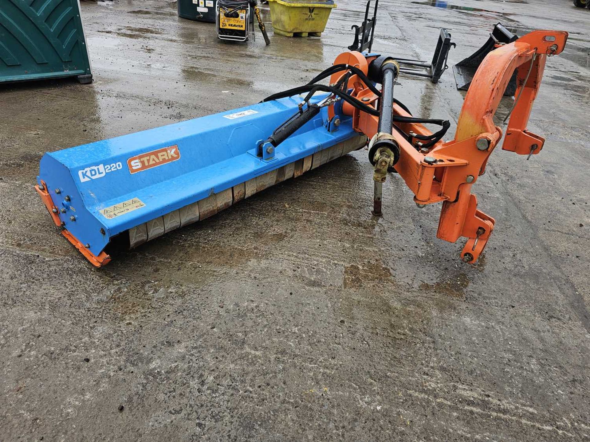 2019 Stark KDL220 PTO Driven Flail Topper to suit 3 Point Linkage - Image 2 of 11