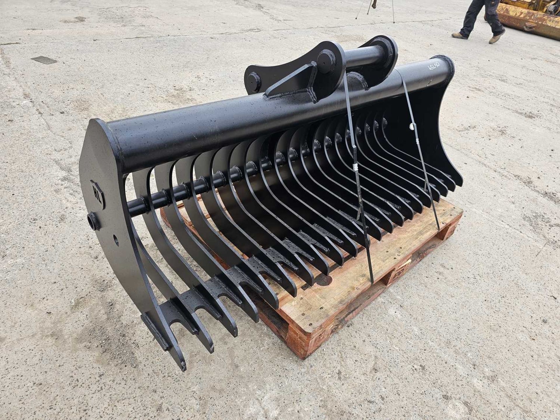 Unused 2024 Hardlife 100-RA-1800(NM400) 72" Lanscape Rake 65mm Pin to suit 13 Ton Excavator - Image 4 of 7