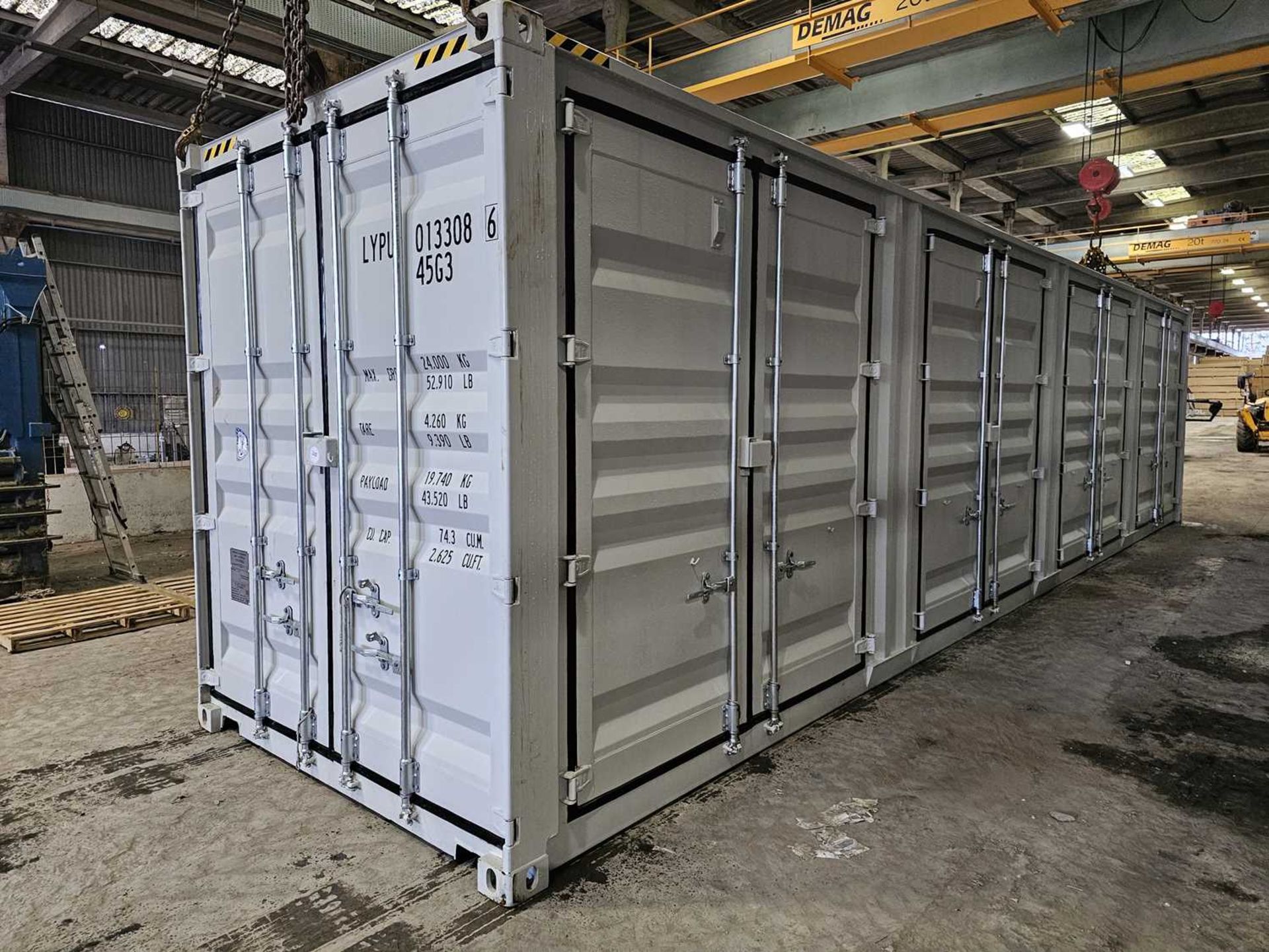 Unused 40' High Cube Container, 4 Side Doors
