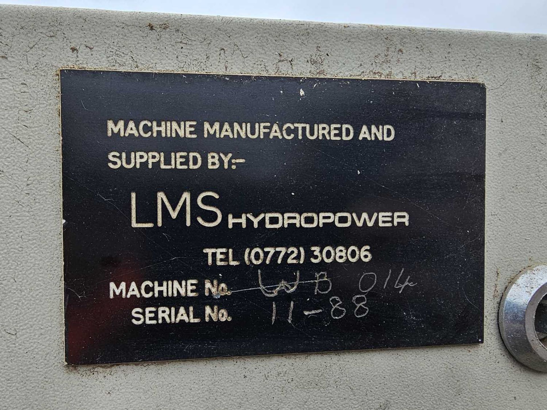 LMS Hydropower WB014 400Volt Hydraulic Waste Baler - Image 11 of 11