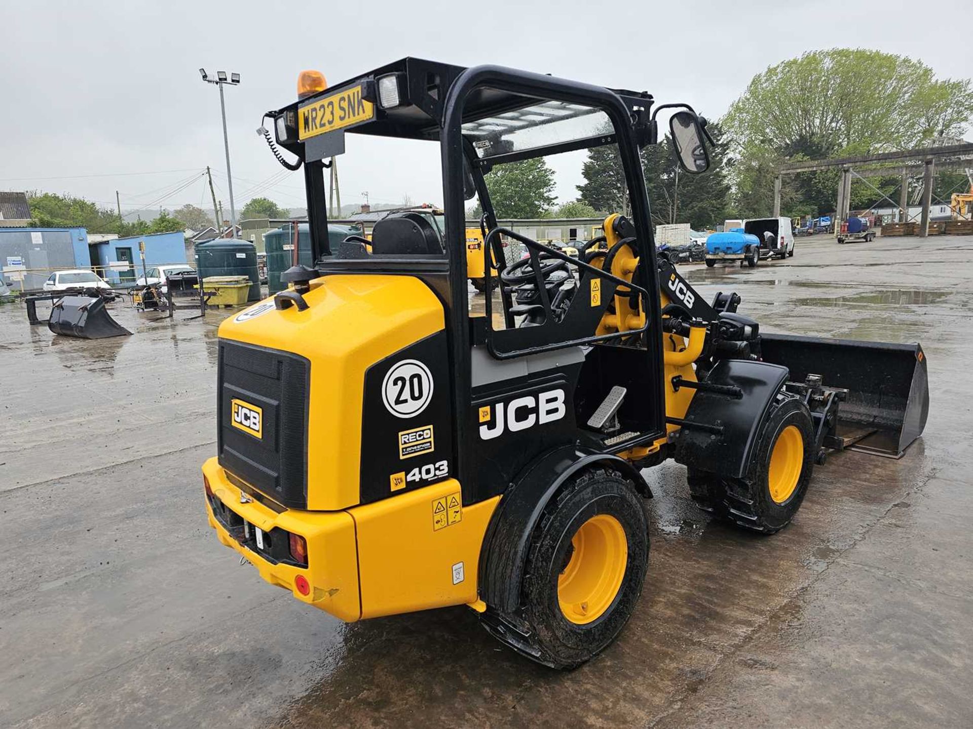 2023 JCB 403 Wheeled Loader, QH, Bucket & Forks, (Reg. Docs. Available) - Image 5 of 24