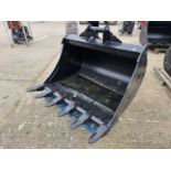 Unused 2023 Hardlife 100-UD-1350 52" Digging Bucket 65mm Pin to suit 13 Ton Excavator