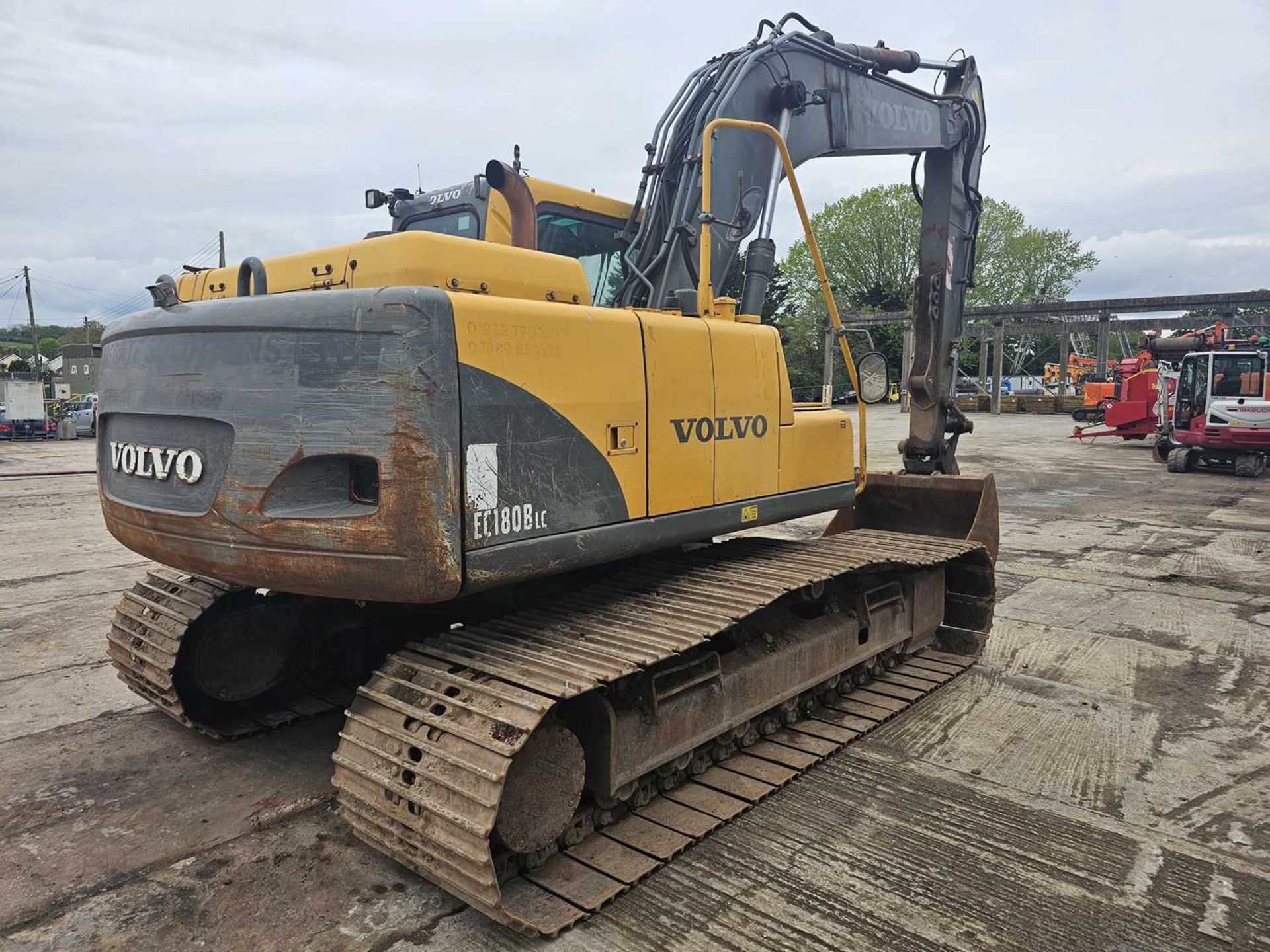 2006 Volvo EC180BLC, 800mm Steel Tracks, CV, Miller Hydraulic QH, Piped, Reverse Camera, A/C - Image 5 of 29