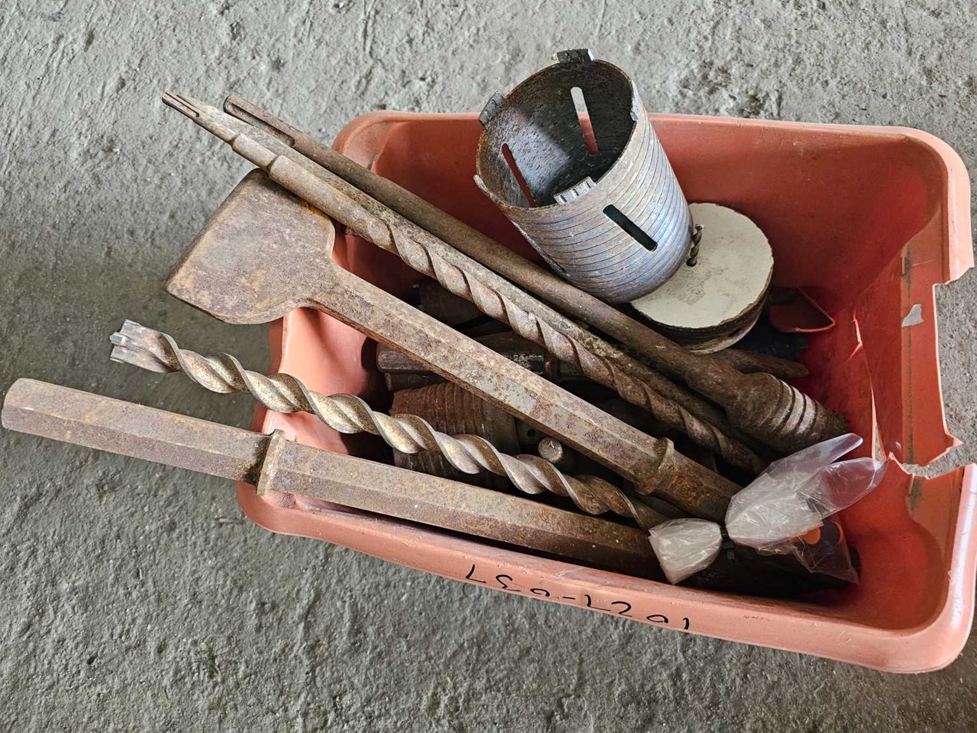 Selection of Chisels & Core Drill Bits