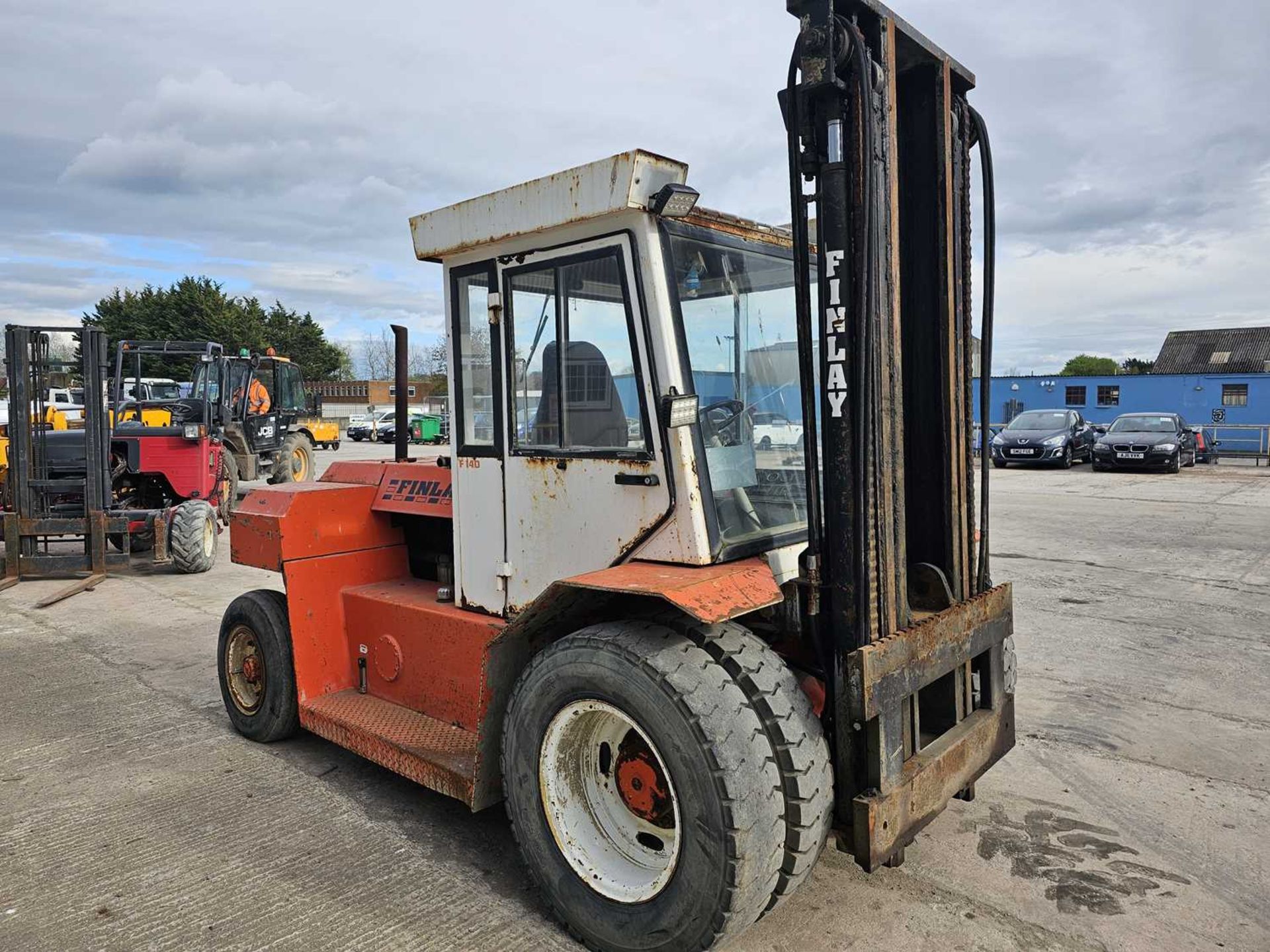 Finlay F140 7 Ton Diesel Forklift, 2 Stage Mast - Image 7 of 20