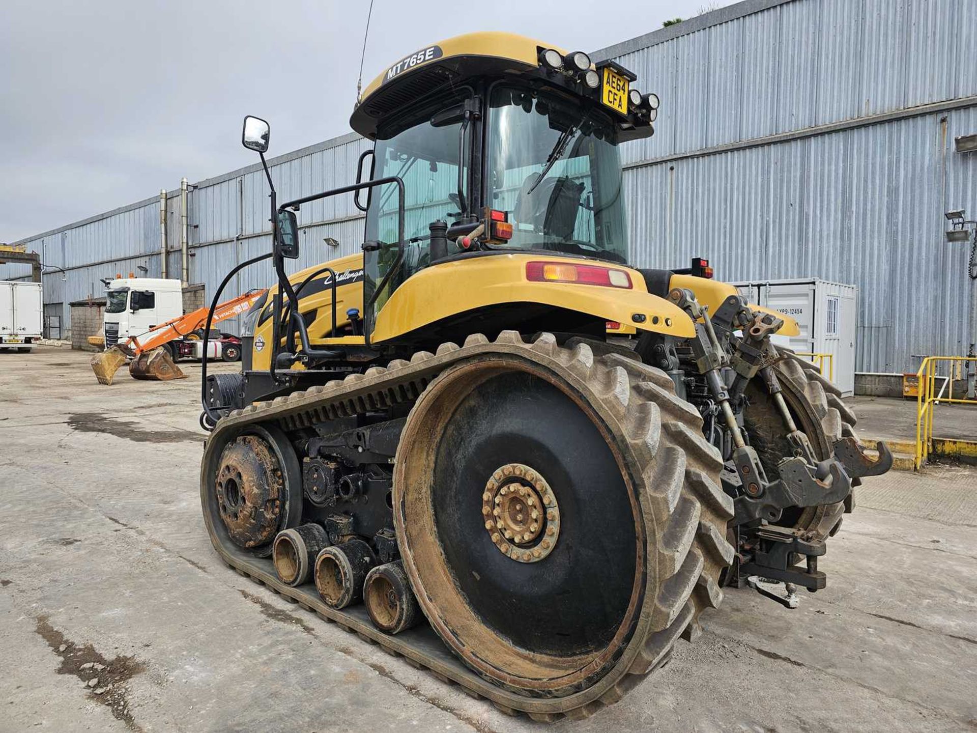 2014 AGCO Challenger MTC755E Crawler Tractor, Front Weights, Isobus Ready, 4 Spools, A/C - Image 3 of 36