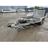 Ifor Williams GH1054BT 3.5 Ton Twin Axle Plant Trailer, Ramps