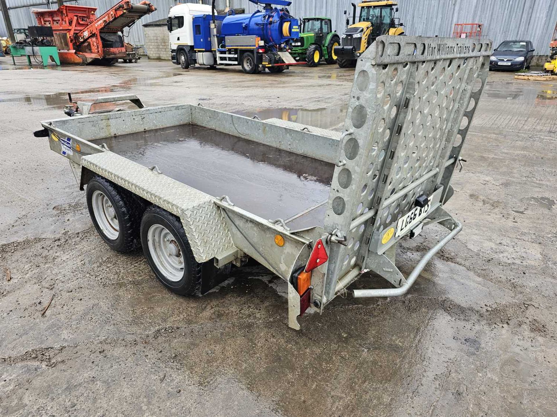 Ifor Williams GH1054BT 3.5 Ton Twin Axle Plant Trailer, Ramps - Image 3 of 14