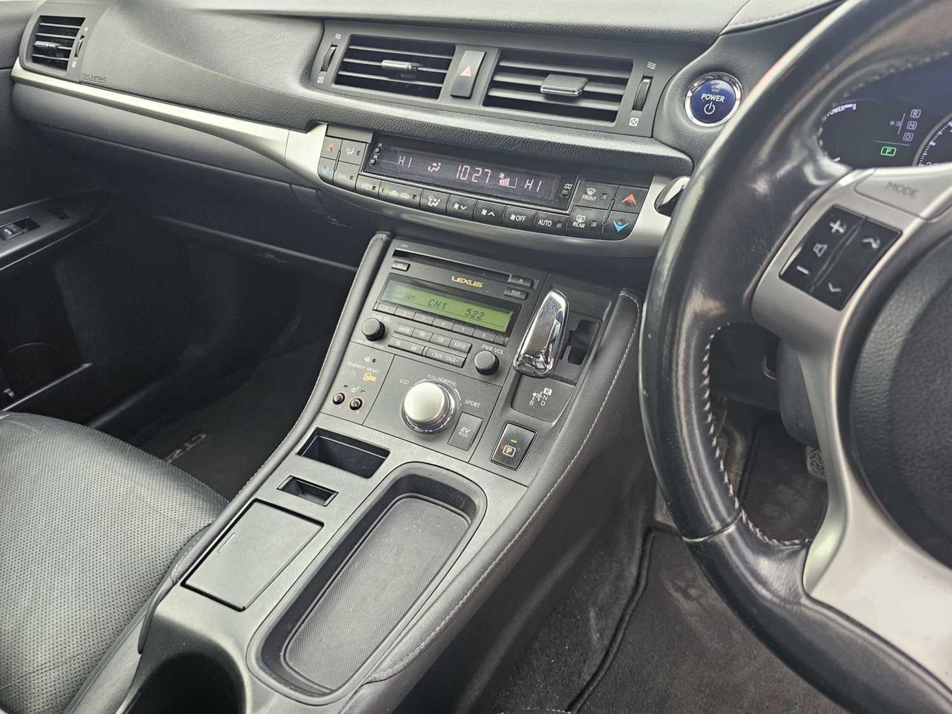 2011 Lexus CT200H Se-L Cvt Hybrid, Auto, Full Leather, Heated Seats, Bluetooth (NO VAT)(Reg. Docs. A - Image 22 of 26