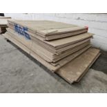 Selection of Chip Board Sheets (Various Sizes)(44 of)