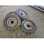 Greckster 5.00-8 Tyre & Rim to suit Forklift (4 of)