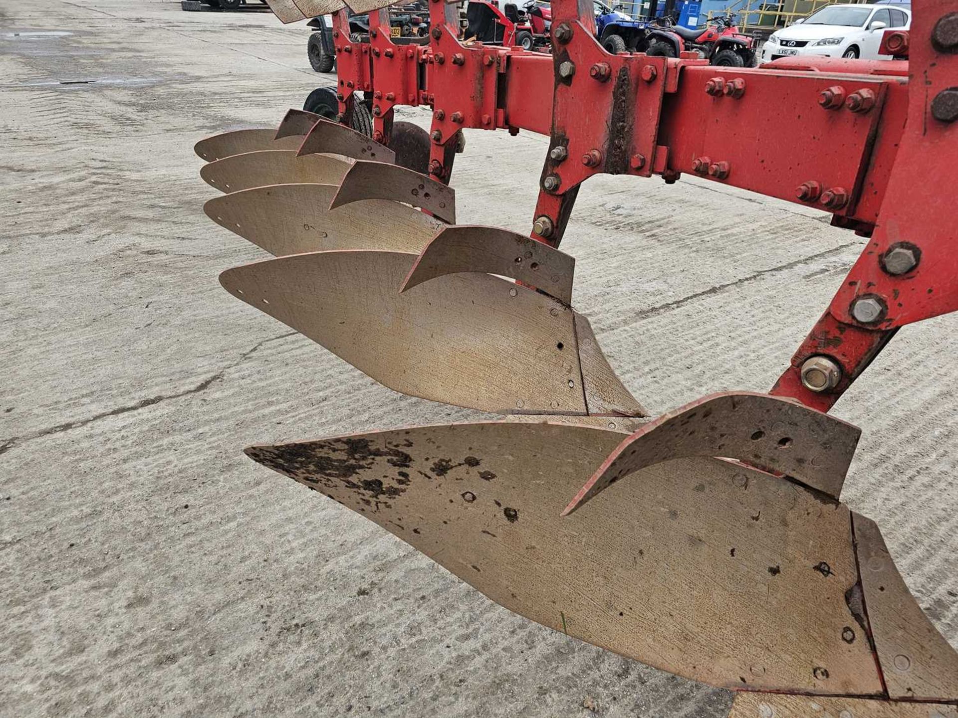 Kverneland KV85-240-8 5 Furrow Plough, Rear Disc, Rear Depth Wheel - Image 8 of 11